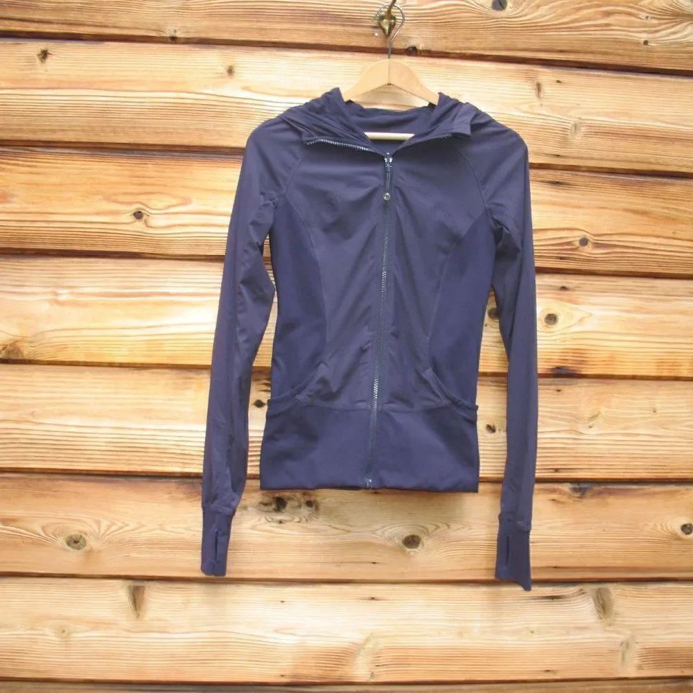 Lululemon In Flux  Reversible Jacket Black Grape - Picture 4 of 15